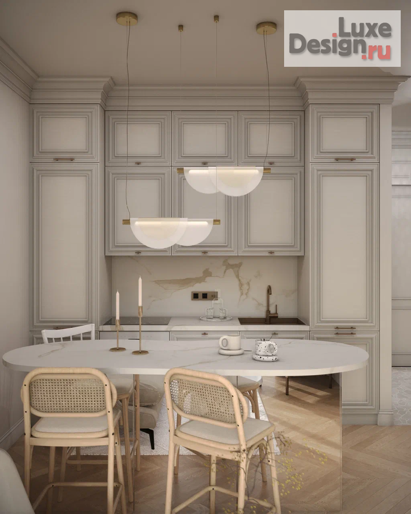 Дизайн интерьера двухкомнатной квартиры "ЖК Либерти, Москва" (фото 4)