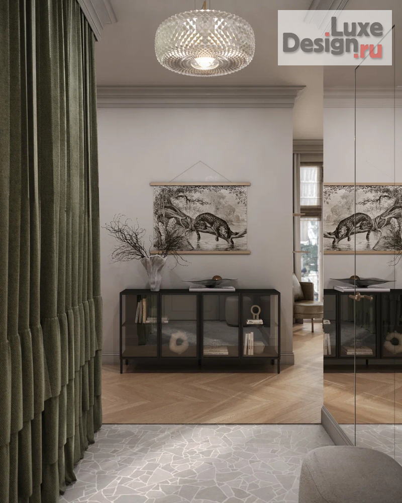 Дизайн интерьера двухкомнатной квартиры "ЖК Либерти, Москва" (фото 1)