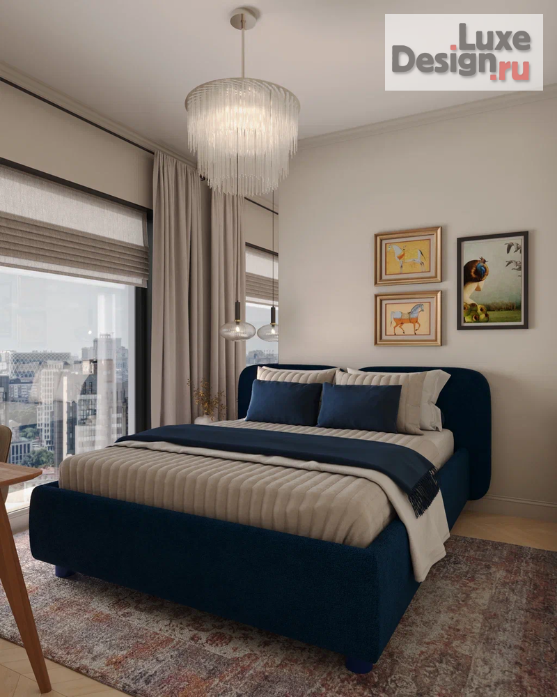 Дизайн интерьера однокомнатной квартиры "ЖК CityBay, Москва" (фото 5)