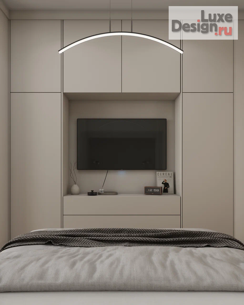 Дизайн интерьера двухкомнатной квартиры "ЖК Одинбург" (фото 10)