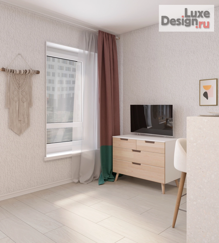 Дизайн интерьера квартиры студии "Проект Color Circles" (фото 4)