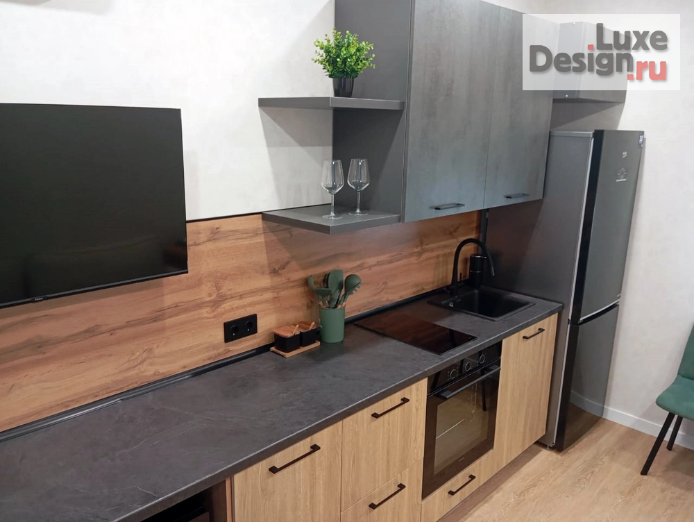 Дизайн интерьера однокомнатной квартиры "Сакура парк" (фото 2)