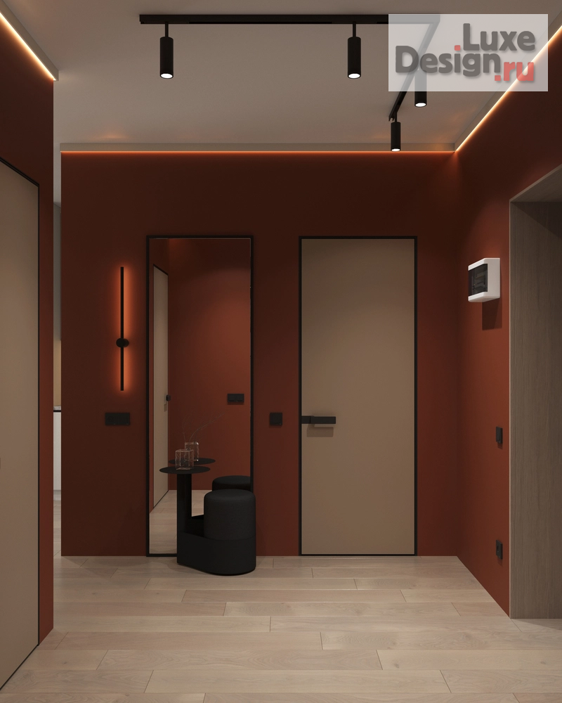 Дизайн интерьера двухкомнатной квартиры "Грандо" (фото 3)