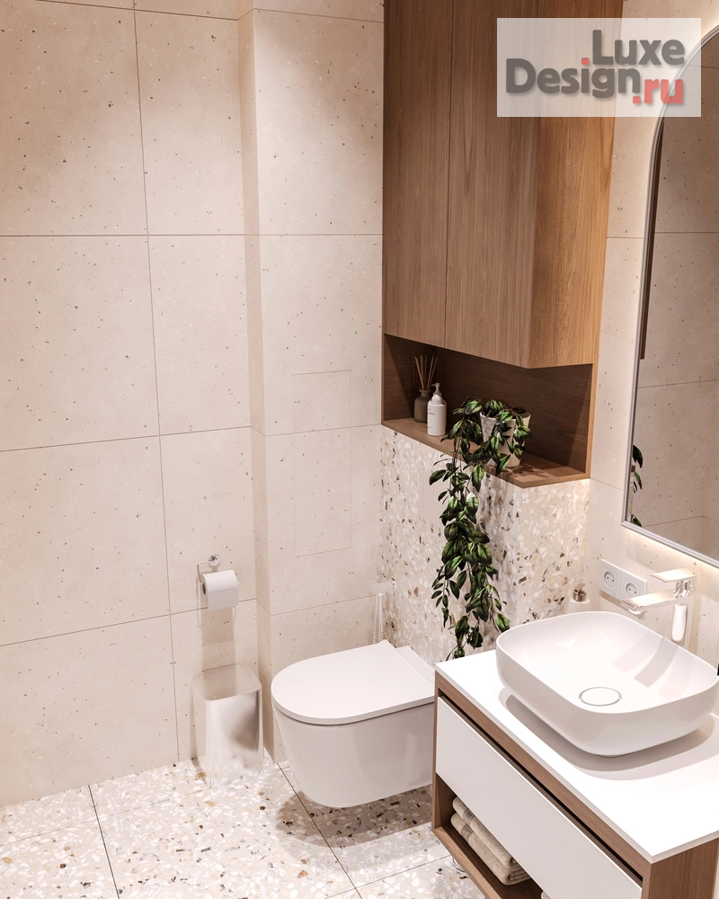 Дизайн интерьера двухкомнатной квартиры "Ботаника" (фото 5)