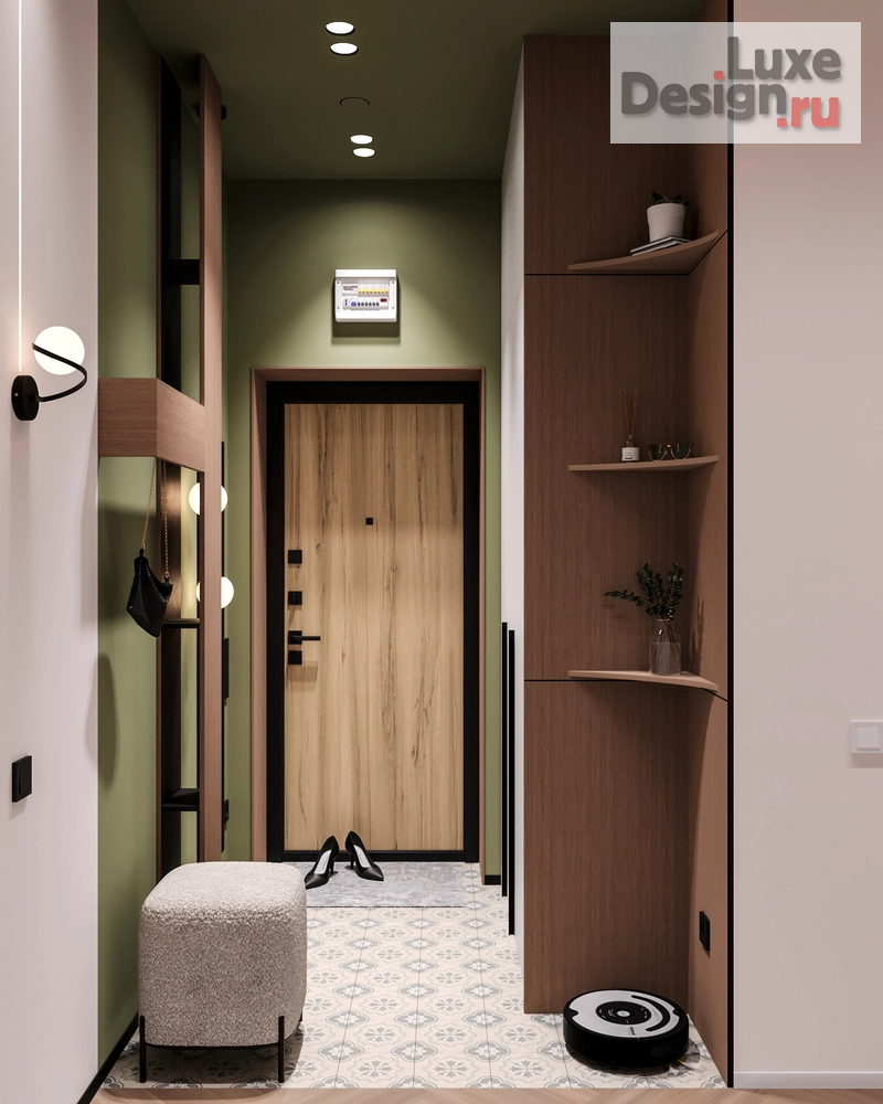 Дизайн интерьера двухкомнатной квартиры "Ботаника" (фото 6)