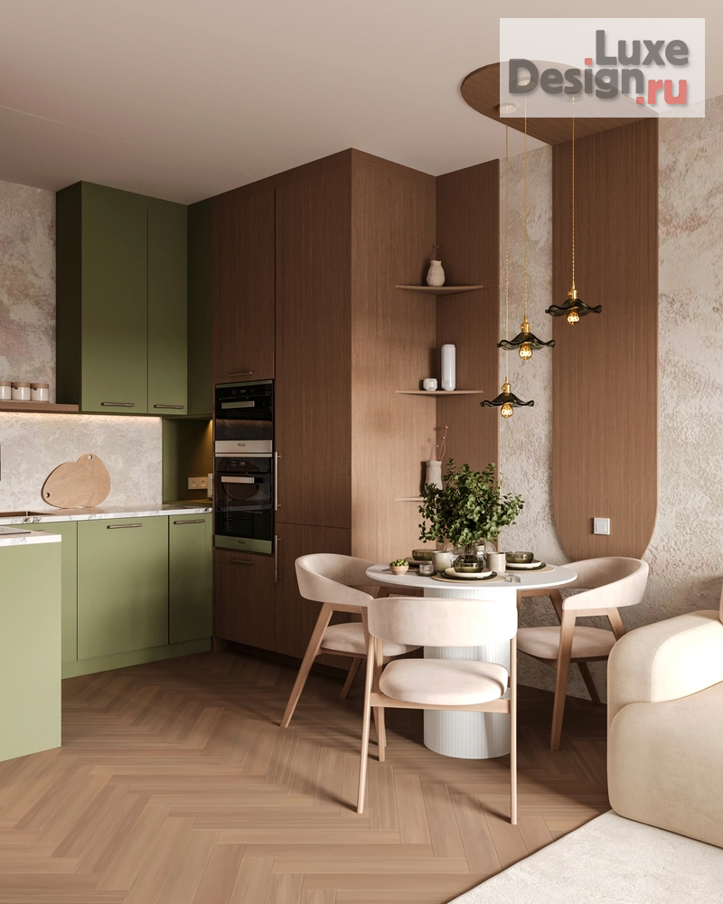 Дизайн интерьера двухкомнатной квартиры "Ботаника" (фото 10)