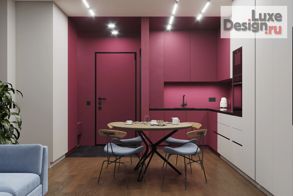 Дизайн интерьера двухкомнатной квартиры "2-х комнатная квартира 72 кв.м. ЖК "Селигер Сити"" (фото 1)