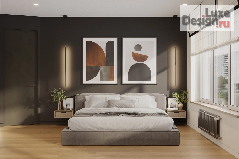 Дизайн интерьера двухкомнатной квартиры "2-х комнатная квартира, 65 кв.м. в ЖК "Октябрьское поле"" (фото 1)