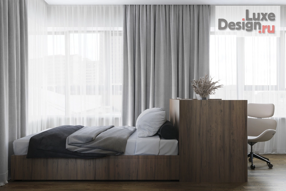 Дизайн интерьера двухкомнатной квартиры "2-х комнатная квартира 72 кв.м. ЖК "Селигер Сити"" (фото 15)