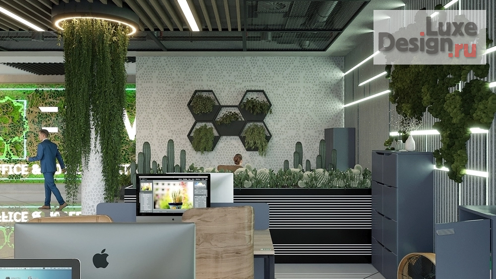 Дизайн интерьера офиса "Проект офисного пространства для мебельного производства" (фото 11)