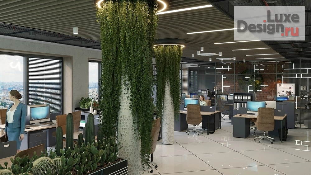 Дизайн интерьера офиса "Проект офисного пространства для мебельного производства" (фото 13)