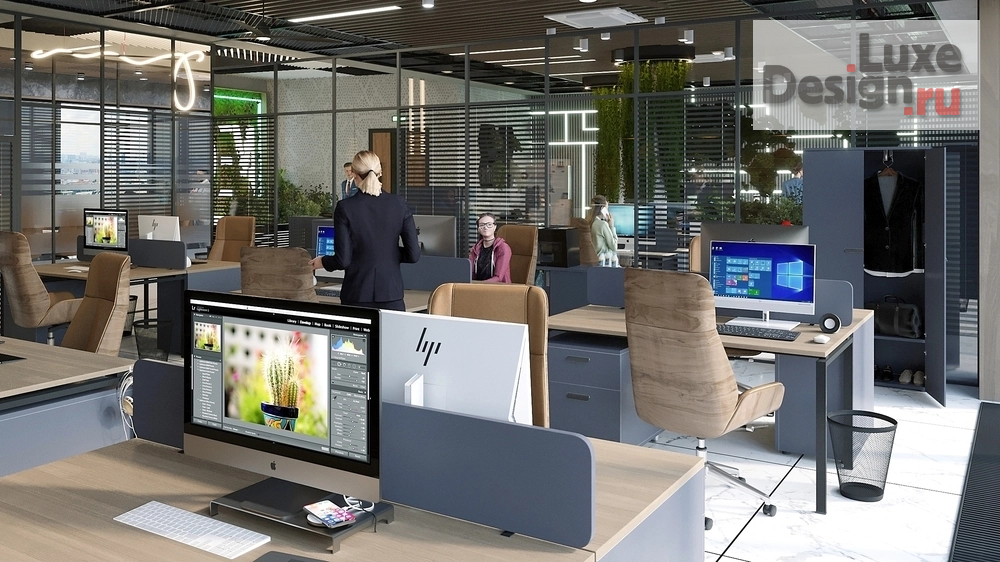 Дизайн интерьера офиса "Проект офисного пространства для мебельного производства" (фото 16)