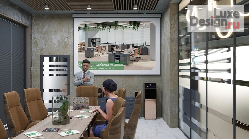 Дизайн интерьера офиса "Проект офисного пространства для мебельного производства" (фото 18)
