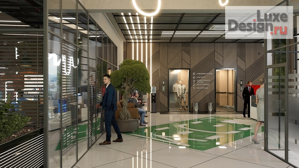 Дизайн интерьера офиса "Проект офисного пространства для мебельного производства" (фото 3)