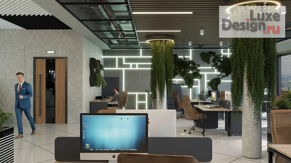 Дизайн интерьера офиса "Проект офисного пространства для мебельного производства" (фото 5)