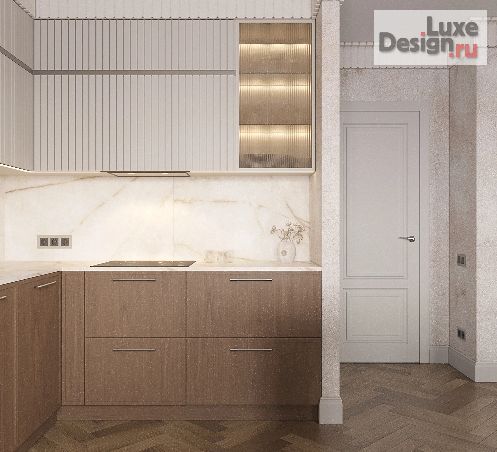 Дизайн интерьера трехкомнатной квартиры "ЖК Родники" (фото 7)