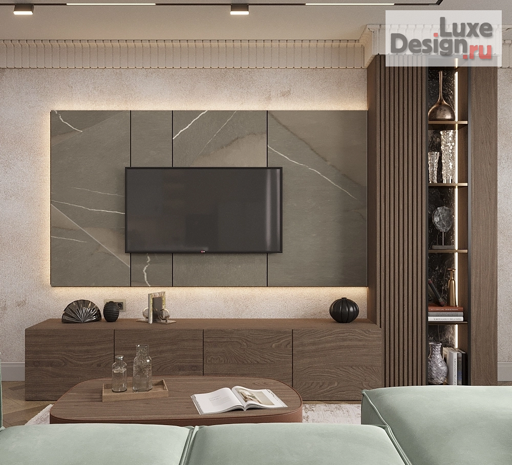 Дизайн интерьера трехкомнатной квартиры "ЖК Родники" (фото 10)