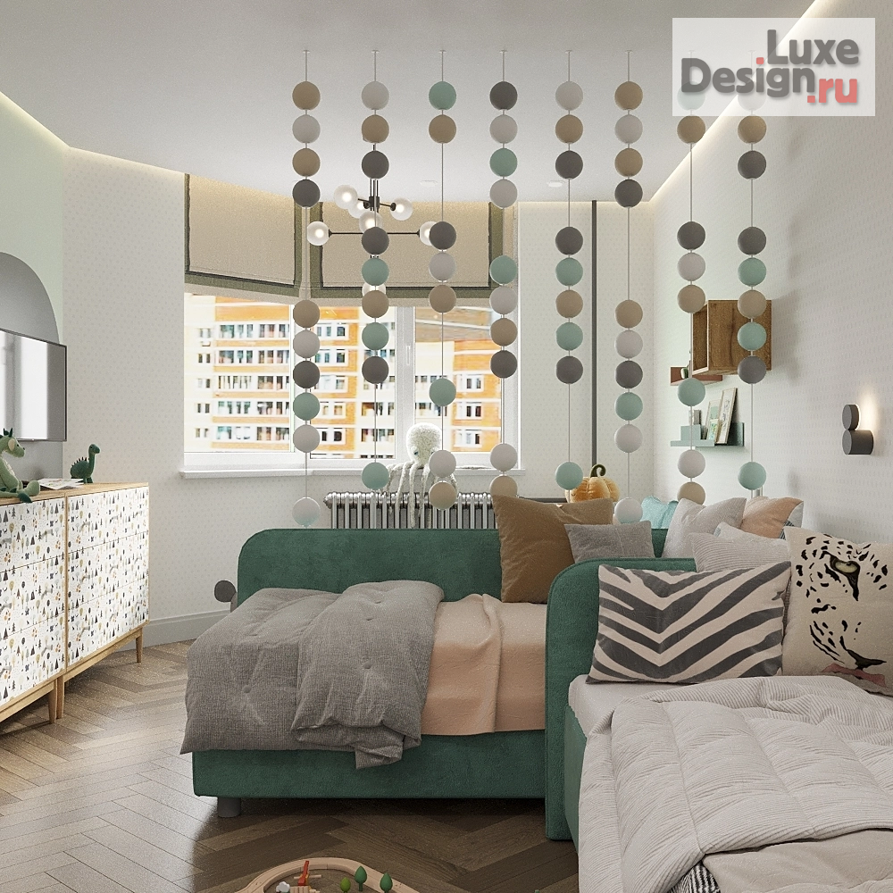 Дизайн интерьера трехкомнатной квартиры "ЖК Родники" (фото 18)