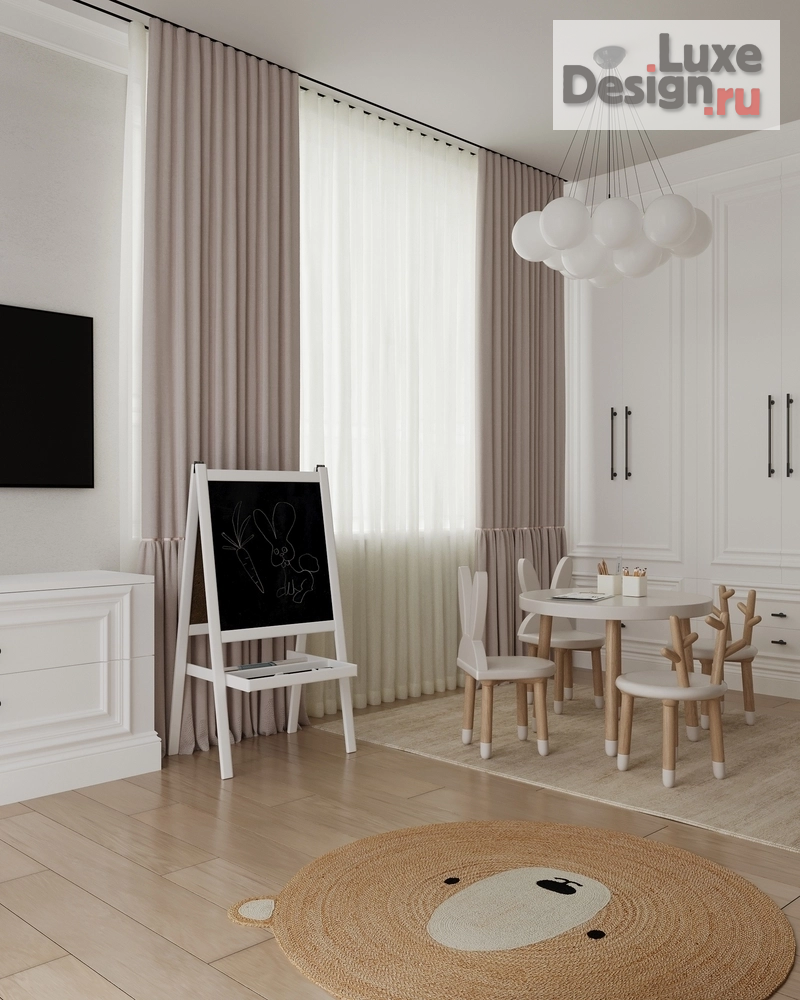 Дизайн интерьера комнаты "детская комната ЖК "Лесная сказка"" (фото 9)