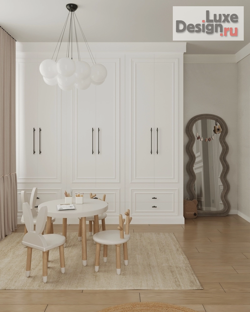 Дизайн интерьера комнаты "детская комната ЖК "Лесная сказка"" (фото 7) от дизайнера Завьялова Анастасия Алексеевна Дизайн интерьера комнаты "детская комната ЖК "Лесная сказка"" (фото 7)