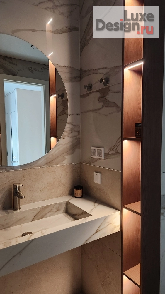 Дизайн интерьера двухкомнатной квартиры "Трехкомнатная квартира в жк Тушино 2018 для замечательной семьи" (фото 5)