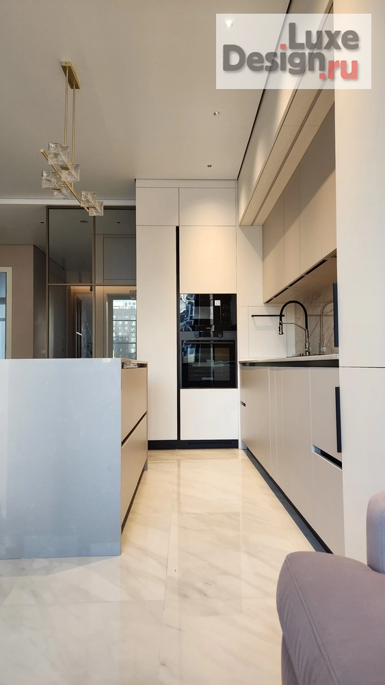 Дизайн интерьера двухкомнатной квартиры "Трехкомнатная квартира в жк Тушино 2018 для замечательной семьи" (фото 13)