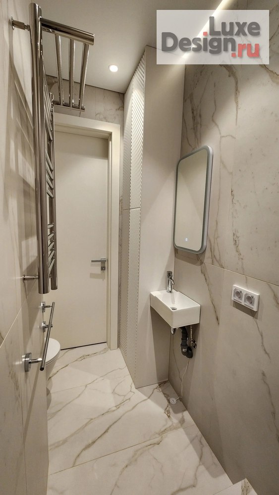 Дизайн интерьера двухкомнатной квартиры "Трехкомнатная квартира в жк Тушино 2018 для замечательной семьи" (фото 28)