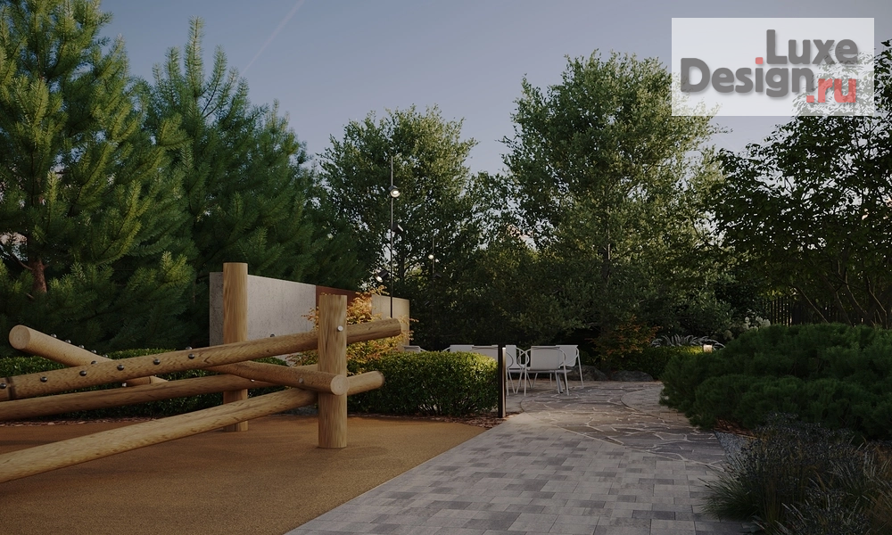 Дизайн интерьера загородного дома "Lake Side" (фото 8) от дизайнера Монахова Анна Михайловна Дизайн интерьера загородного дома "Lake Side" (фото 8)