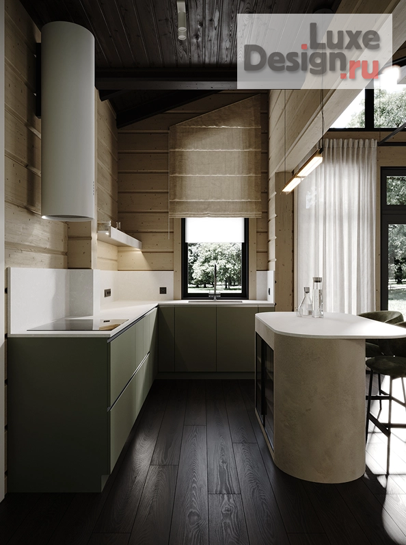 Дизайн интерьера загородного дома "Lake Side" (фото 18) от дизайнера Монахова Анна Михайловна Дизайн интерьера загородного дома "Lake Side" (фото 18)