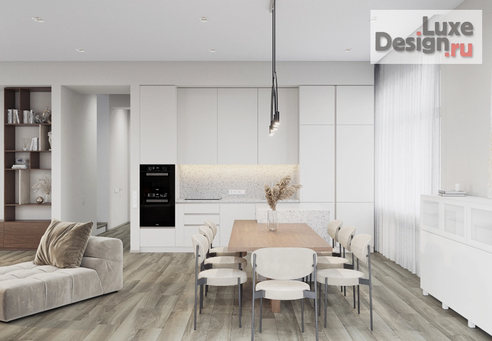 Дизайн интерьера загородного дома "ЧАСТНЫЙ ДОМ В КП "СИНЕРГИЯ"" (фото 12)