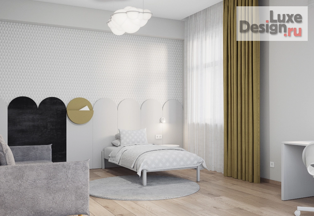 Дизайн интерьера загородного дома "ЧАСТНЫЙ ДОМ В КП "СИНЕРГИЯ"" (фото 24)