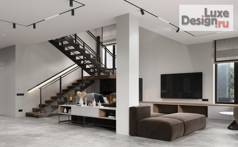 Дизайн интерьера загородного дома "Повадино" (фото 2) от дизайнера Монахова Анна Михайловна Дизайн интерьера загородного дома "Повадино" (фото 2)