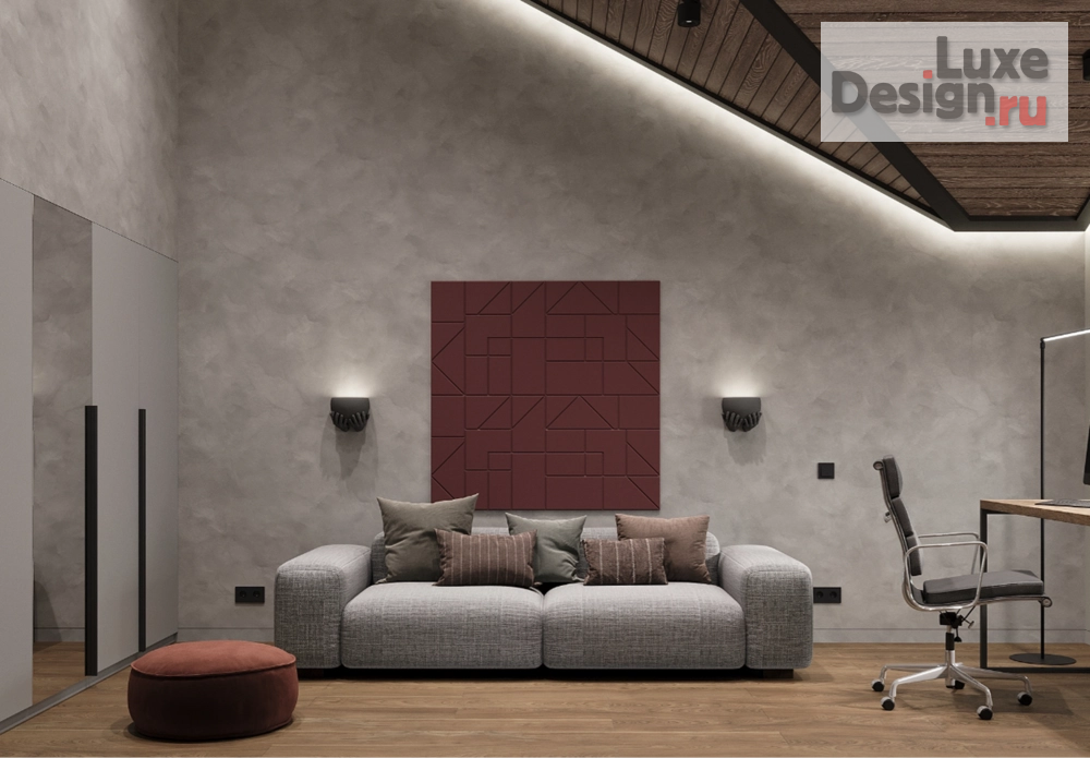 Дизайн интерьера загородного дома "Повадино" (фото 21) от дизайнера Монахова Анна Михайловна Дизайн интерьера загородного дома "Повадино" (фото 21)