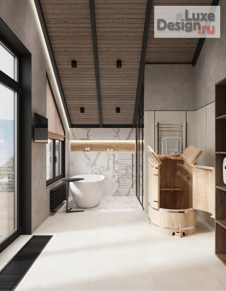 Дизайн интерьера загородного дома "Повадино" (фото 22) от дизайнера Монахова Анна Михайловна Дизайн интерьера загородного дома "Повадино" (фото 22)