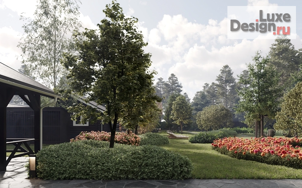 Ландшафтный дизайн "Коптево" (фото 12)