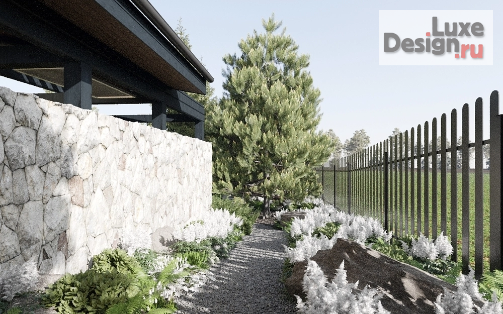 Ландшафтный дизайн "Михайловское" (фото 40)