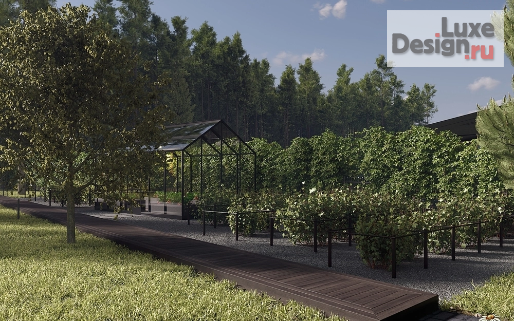 Ландшафтный дизайн "Калязин" (фото 9)