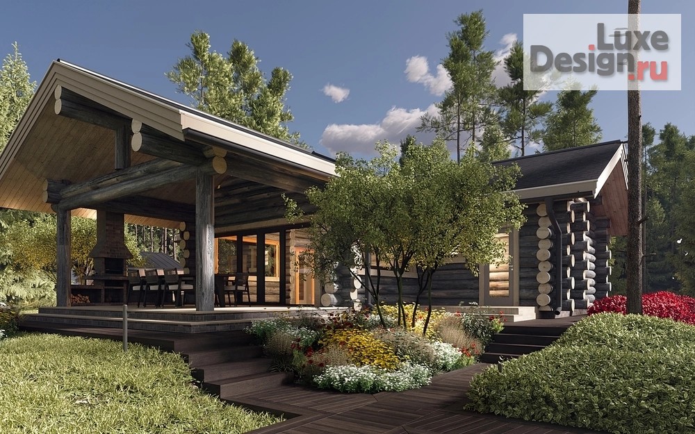 Ландшафтный дизайн "Калязин" (фото 12)