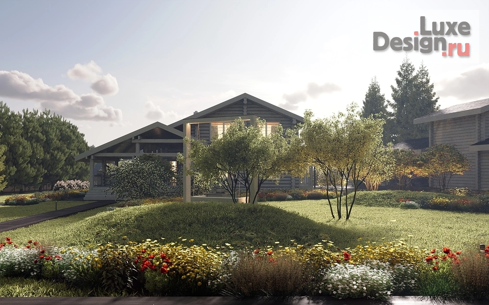 Ландшафтный дизайн "Калязин" (фото 13)