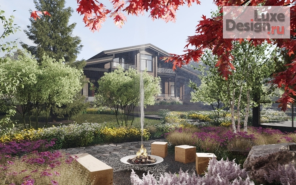 Ландшафтный дизайн "Михайловское" (фото 9)