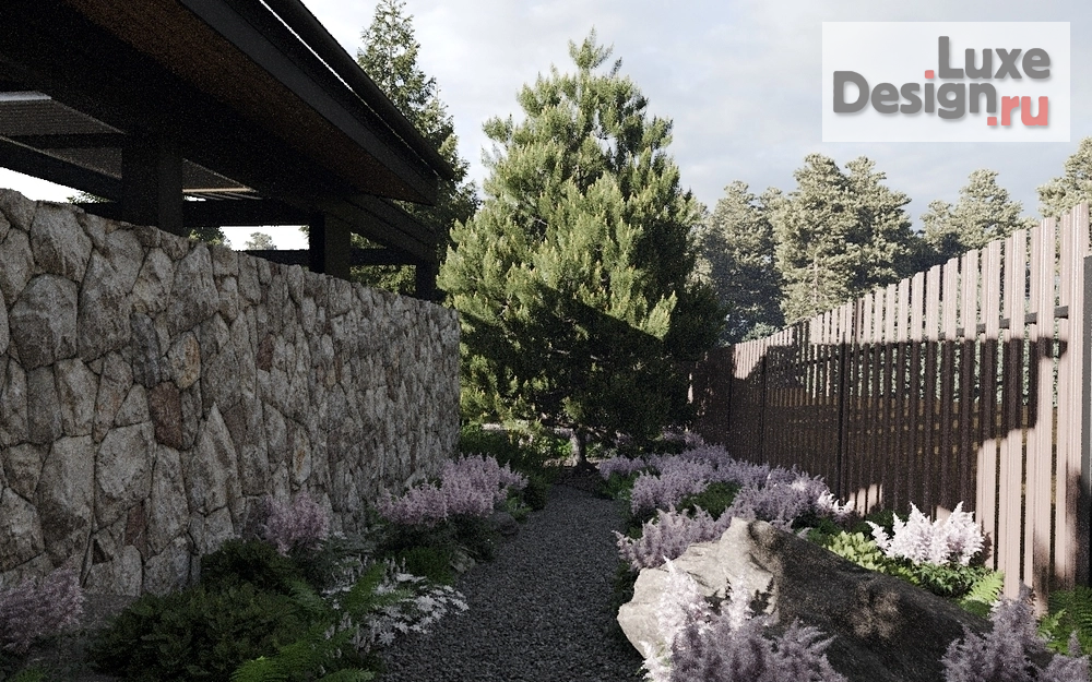 Ландшафтный дизайн "Михайловское" (фото 10)