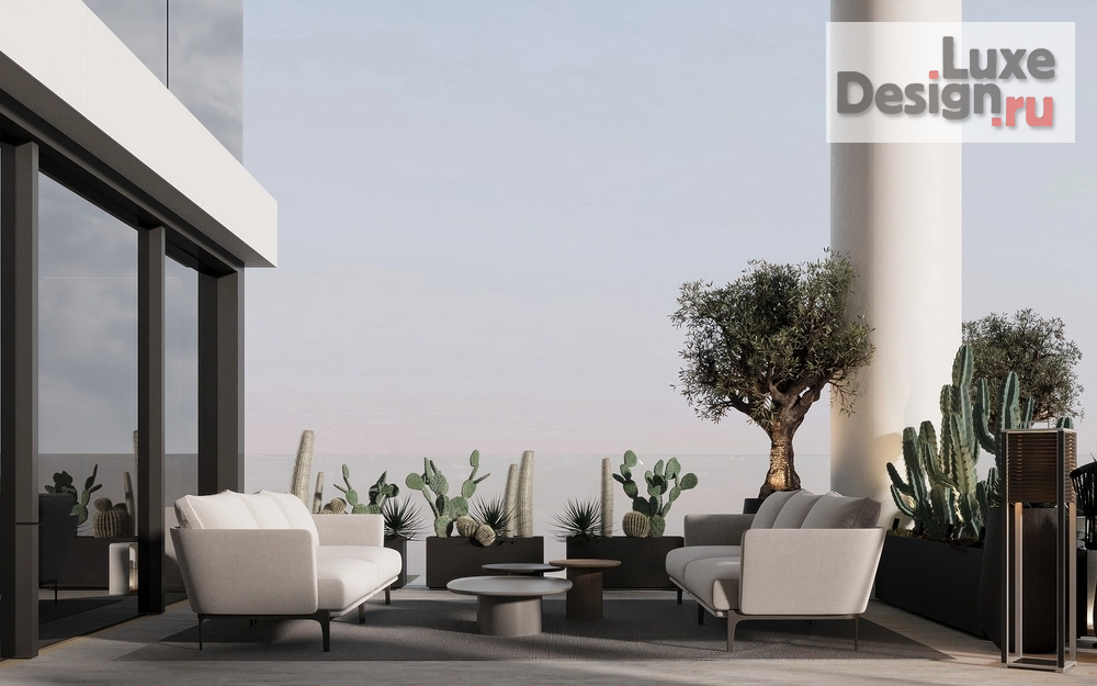 Ландшафтный дизайн "Omniyat One at Palm (Дубай)" (фото 4) от дизайнера Монахова Анна Михайловна Ландшафтный дизайн "Omniyat One at Palm (Дубай)" (фото 4)