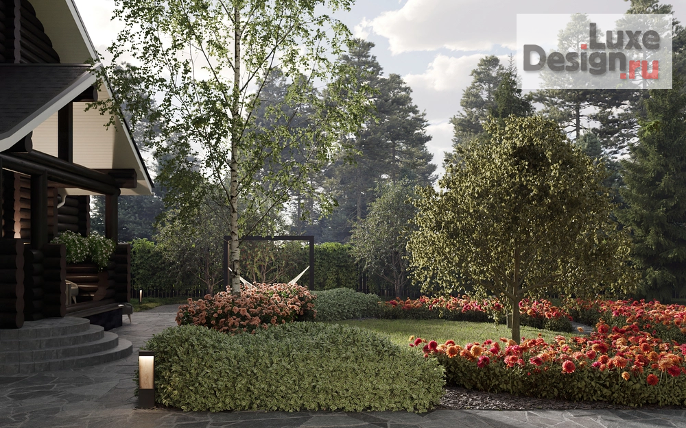 Ландшафтный дизайн "Коптево" (фото 5)