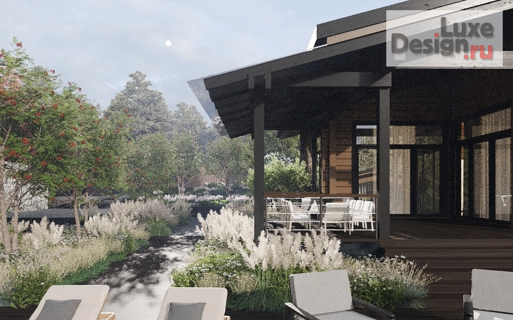 Ландшафтный дизайн "Михайловское" (фото 17)