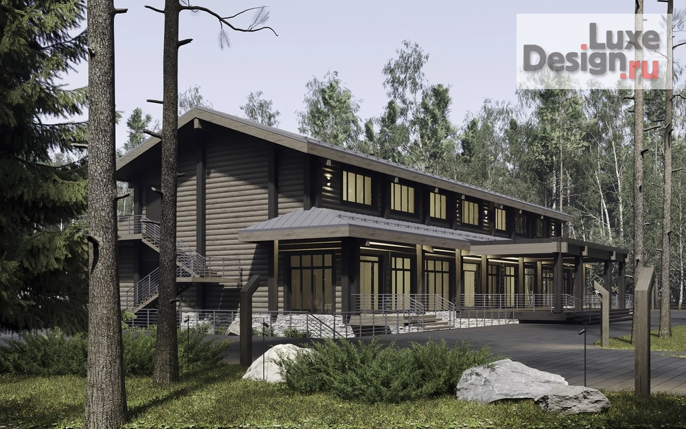 Ландшафтный дизайн "Стрелковый клуб" (фото 14)