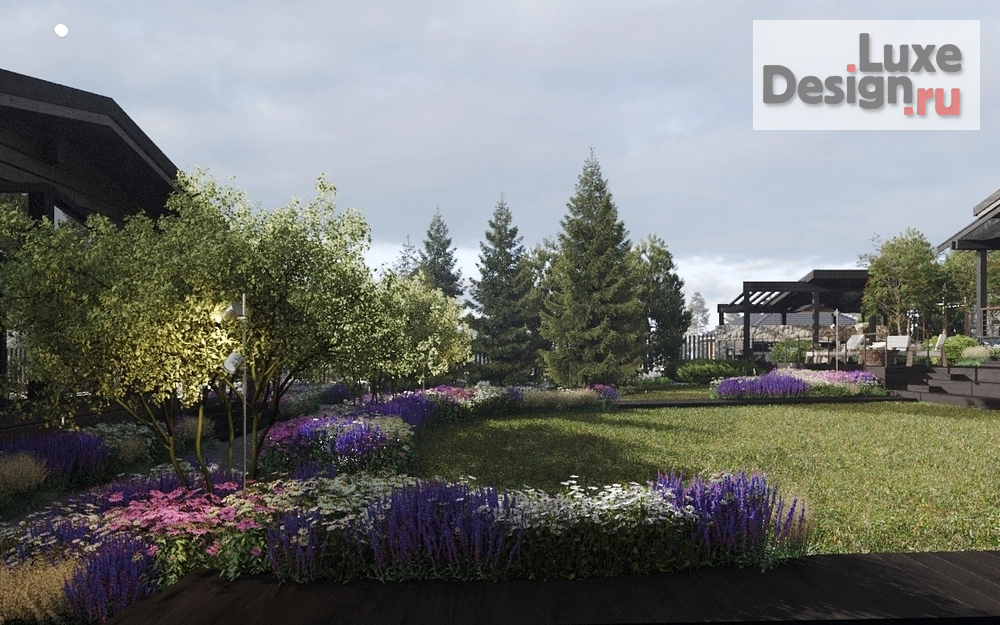 Ландшафтный дизайн "Михайловское" (фото 21)