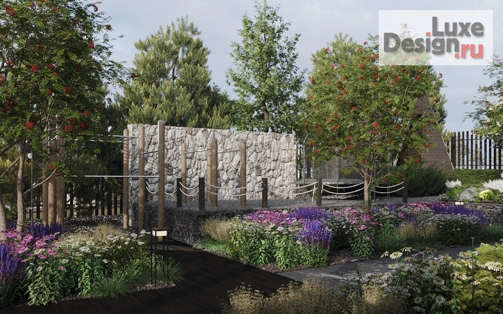 Ландшафтный дизайн "Михайловское" (фото 27)