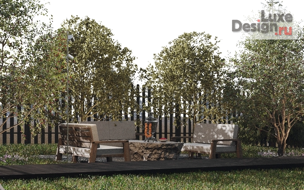 Ландшафтный дизайн "Михайловское" (фото 31)