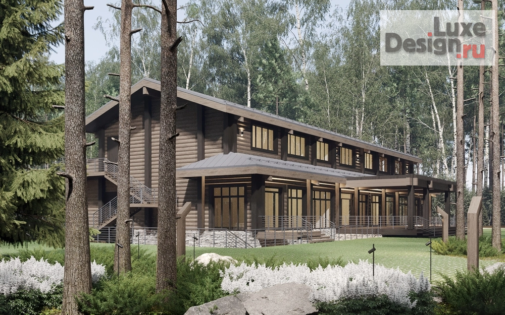 Ландшафтный дизайн "Стрелковый клуб" (фото 6)