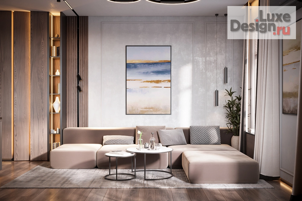 Дизайн интерьера четырехкомнатной квартиры "Квартира в ЖК Ньютон, г. Челябинск" (фото 4)